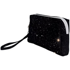 Sky Black Star Night Space Edge Super Dark Universe Wristlet Pouch Bag (small) by Cendanart