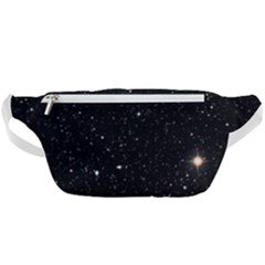 Sky Black Star Night Space Edge Super Dark Universe Waist Bag  by Cendanart