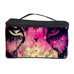 Psychedelic Lion Cosmetic Storage Case by Cendanart