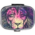 Psychedelic Lion Mini Square Pill Box View1