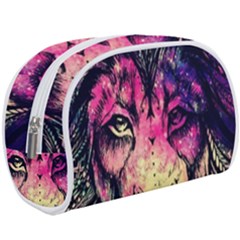 Psychedelic Lion Make Up Case (large) by Cendanart