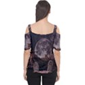 In The Cosmos Moon Sci-fi Space Sky Cutout Shoulder T-Shirt View2