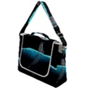 Dolphin Moon Water Box Up Messenger Bag View1