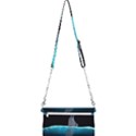 Dolphin Moon Water Mini Crossbody Handbag View2