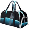 Dolphin Moon Water Burner Gym Duffel Bag View1