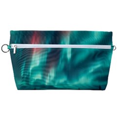 Aurora Borealis Snow Handbag Organizer by Ndabl3x