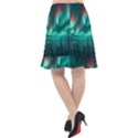 Aurora Borealis Snow Fishtail Chiffon Skirt View2