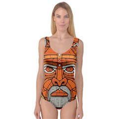 Face Skull Head Art Princess Tank Leotard  by Ndabl3x