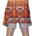 Face Skull Head Art Men s Shorts View2