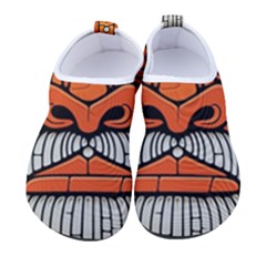 Face Skull Head Art Men s Sock-style Water Shoes by Ndabl3x