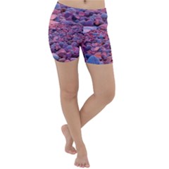 Sea Beach Water Sunset Ocean Lightweight Velour Yoga Shorts by Ndabl3x