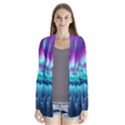 Lake Aurora Borealis Drape Collar Cardigan View1