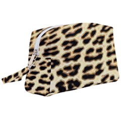 Leopard Print Wristlet Pouch Bag (large) by TShirt44