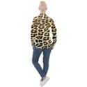 Leopard Print Women s Long Sleeve Pocket Shirt View2