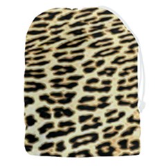 Leopard Print Drawstring Pouch (3xl) by TShirt44