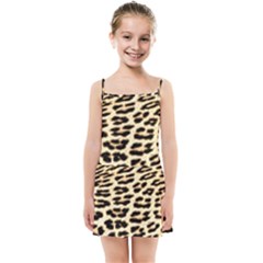 Leopard Print Kids  Summer Sun Dress