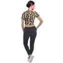 Leopard Print Short Sleeve Cropped Jacket View2