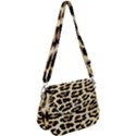 Leopard Print Saddle Handbag View1