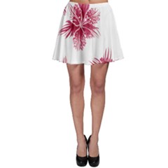 Hawaiian Flowers Skater Skirt by essentialimage