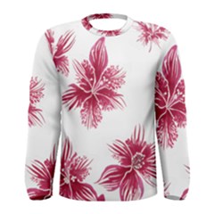 Hawaiian Flowers Men s Long Sleeve T-shirt