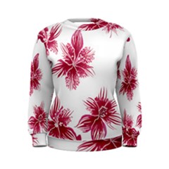 Hawaiian Flowers Women s Sweatshirt