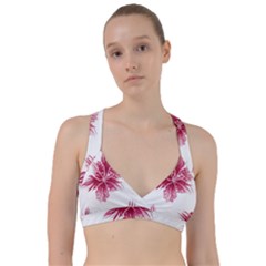 Hawaiian Flowers Sweetheart Sports Bra by essentialimage