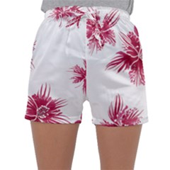 Hawaiian Flowers Sleepwear Shorts by essentialimage