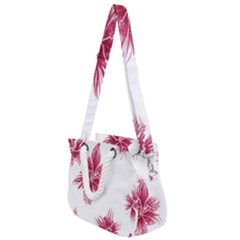 Hawaiian Flowers Rope Handles Shoulder Strap Bag by essentialimage