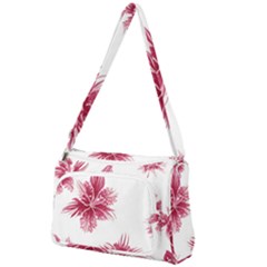 Hawaiian Flowers Front Pocket Crossbody Bag by essentialimage