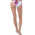 Hawaiian Flowers Ring Detail Bikini Bottoms View2