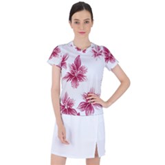 Hawaiian Flowers Women s Sports Top by essentialimage