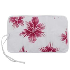 Hawaiian Flowers Pen Storage Case (l) by essentialimage