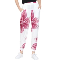 Hawaiian Flowers Women s Tapered Pants by essentialimage