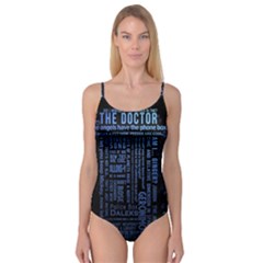 Doctor Who Tardis Camisole Leotard 