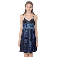 Doctor Who Tardis Camis Nightgown  by Cendanart