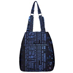 Doctor Who Tardis Center Zip Backpack by Cendanart