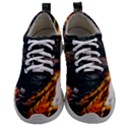 Wood Fire Camping Forest On Mens Athletic Shoes View1