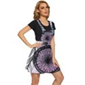 Dream Catcher Art Feathers Pink Apron Dress View3