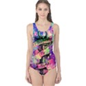 Anchor Purple Space One Piece Swimsuit View1