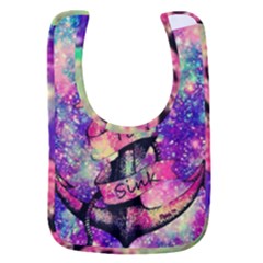 Anchor Purple Space Baby Bib by Bedest