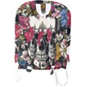 Skull Flowers American Native Dream Catcher Legend Full Print Backpack View2