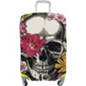 Skull Flowers American Native Dream Catcher Legend Luggage Cover (Large) View1