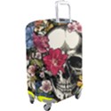 Skull Flowers American Native Dream Catcher Legend Luggage Cover (Large) View2