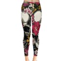 Skull Flowers American Native Dream Catcher Legend Inside Out Leggings View1