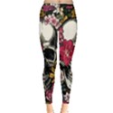 Skull Flowers American Native Dream Catcher Legend Inside Out Leggings View3