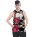 Skull Flowers American Native Dream Catcher Legend Men s Sleeveless Hoodie View1