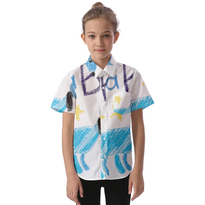 It s a boy Kids  Short Sleeve Shirt