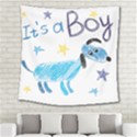 It s a boy Square Tapestry (Large) View2