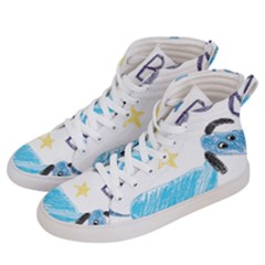 It s A Boy Women s Hi-top Skate Sneakers by morgunovaart