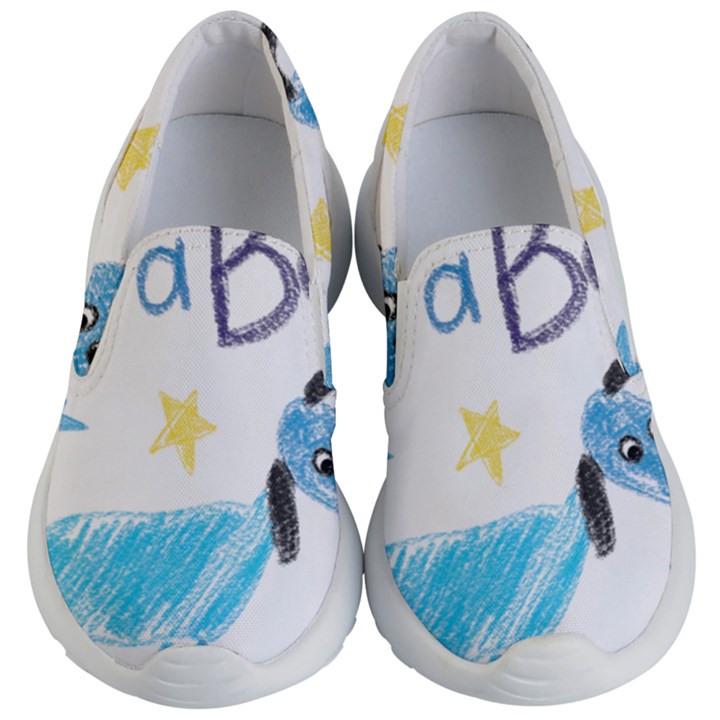 It s a boy Kids Lightweight Slip Ons